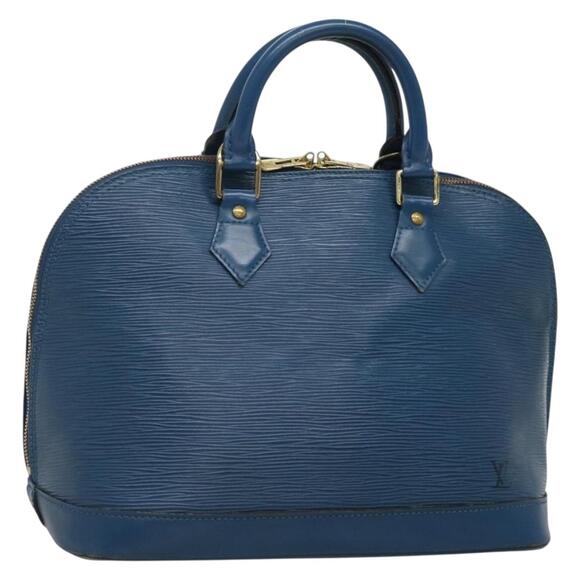 LOUIS VUITTON Epi Alma Hand Bag Toledo Blue M52145 - Picture 1 of 16
